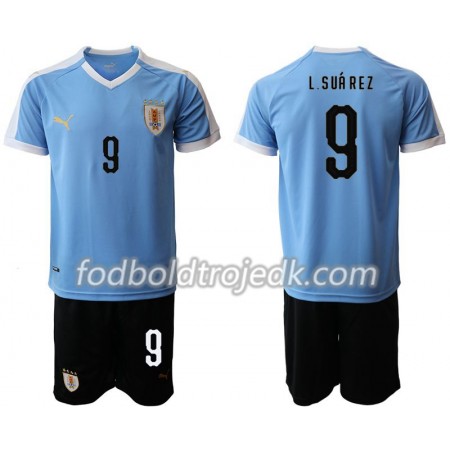 Uruguay Luis Suarez 9 Børn Hjemme 2019/20 - Fodboldtrøjer(S/S)
